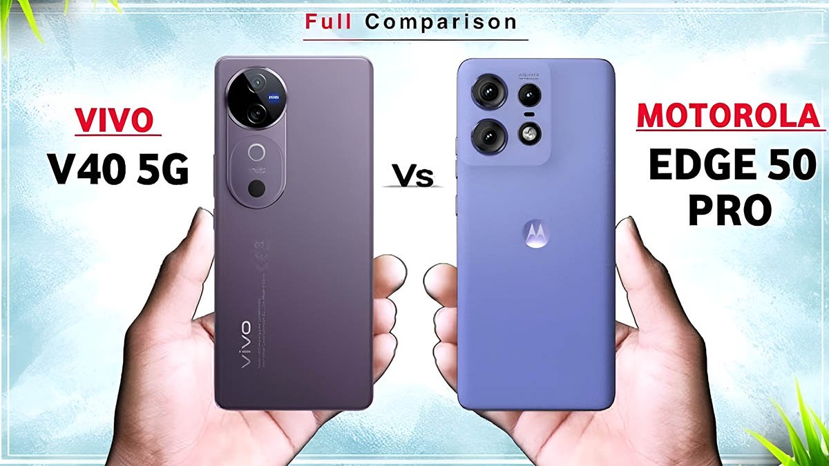 Vivo V40 5G VS Motorola Edge 50 Pro 5G